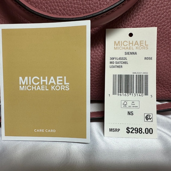 EUC Michael Kors Sienna Medium Pebbled Leather Satchel - Picture 2 of 12
